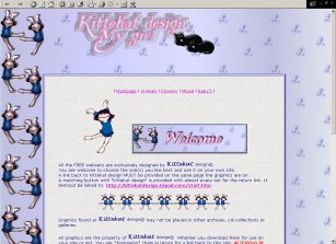 The balletgirl on this webset is the Sesamestreet-version of Aukje, Kittekats youngest daughter. Watch her dance gracefully!